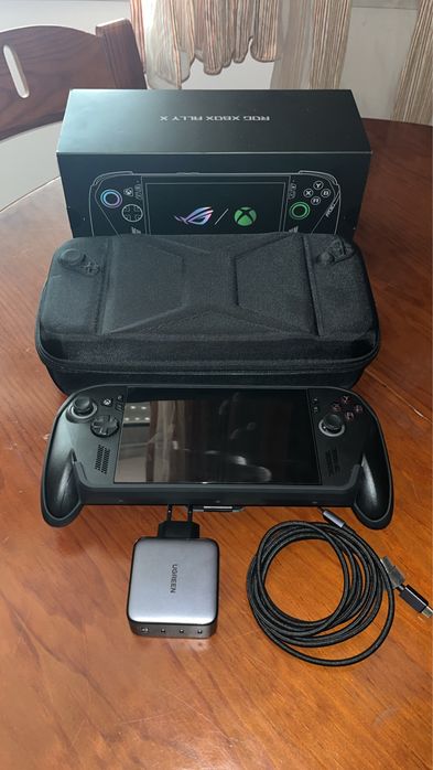 ROG XBOX ALLY X - Novo e completo com todos acessórios!