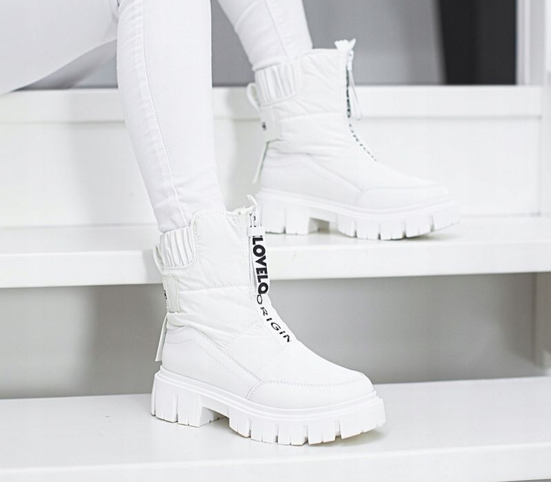 36 37 38 śniegowce 39 40 41 botki zimowe ortalionowe na grubej podeszw