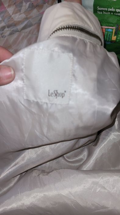 Casaco beje tamanho S