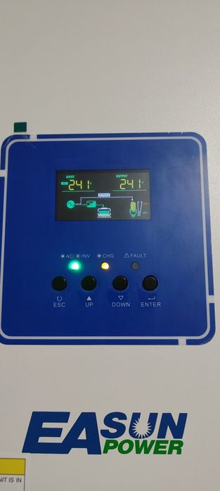 гібрідний інвертор 12V 2 kW Easun