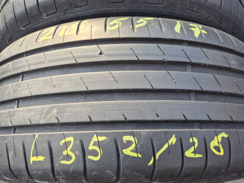 215/55r17 94W (L352/26)005 2szt 5mm 20r EfficientGrip Perf GOODYEAR
