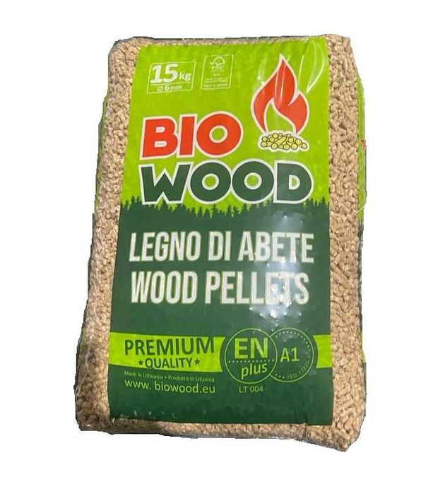 Pellet Drzewny 6mm, Certyfikat EN+A1, Pellet Premium