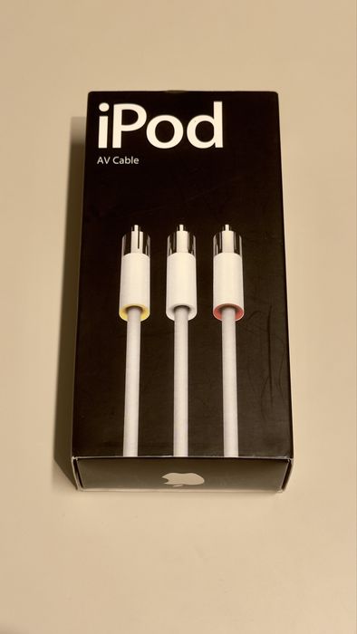 iPod AV Cable - Color display