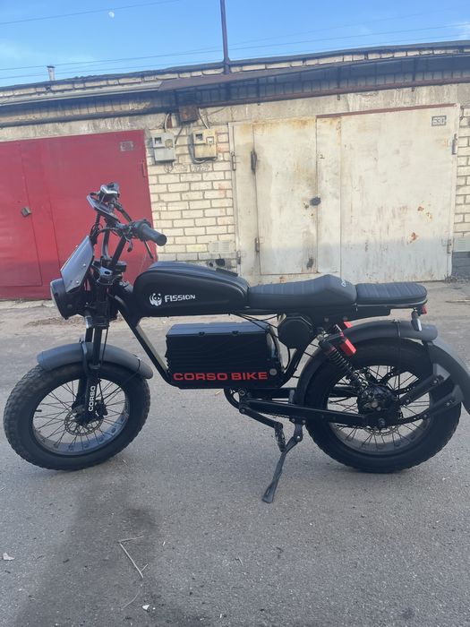 Єлектровелосипед, єлектрофетбайк Corso Wander 750W