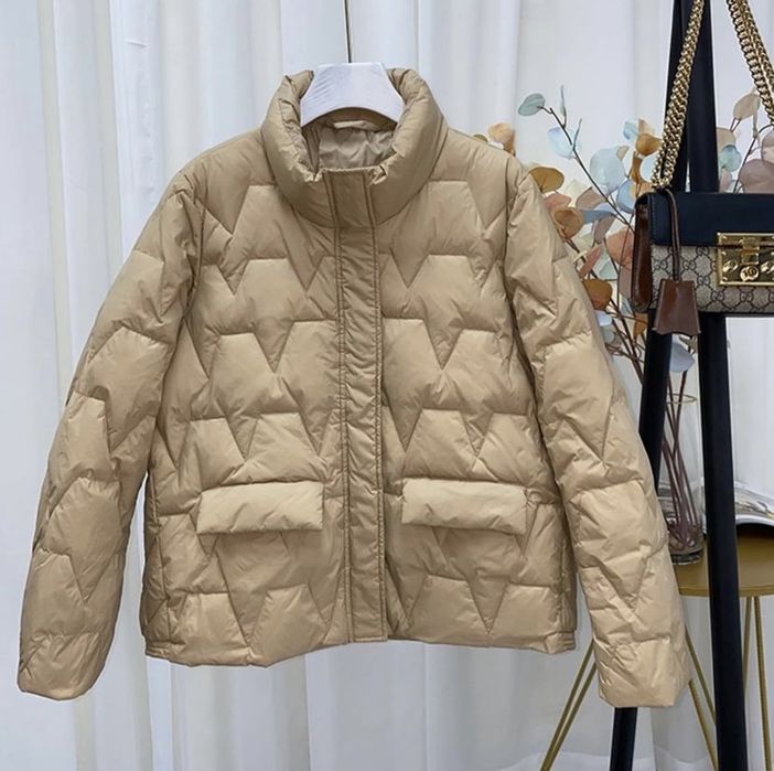 Демісезон весняна куртка бомбер пуховик натуральний пух Zarа h&m mango