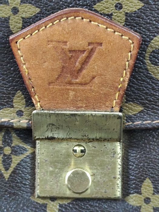 Pasta negócios (particular) vintage Louis Vuitton