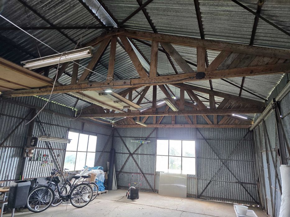 Garaż blaszany duży