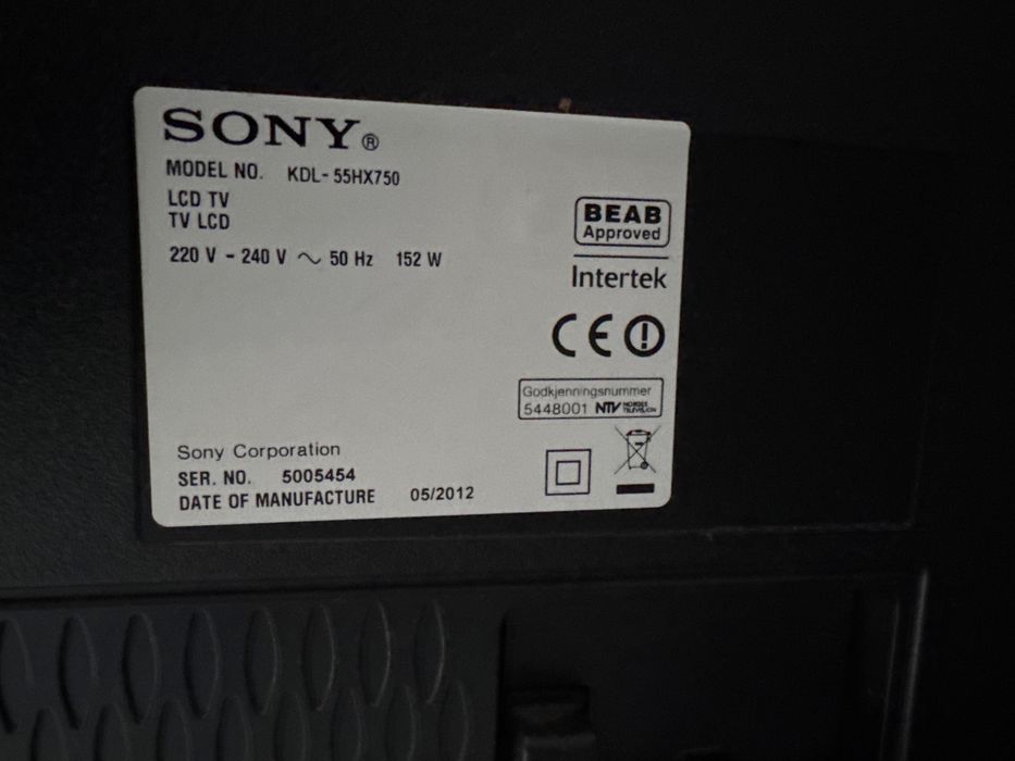Telewizor LCD Sony KDL-55HX750
