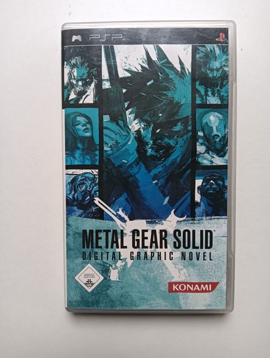 Metal Gear Solid Digital Graphic Nobel PSP Sony komplet