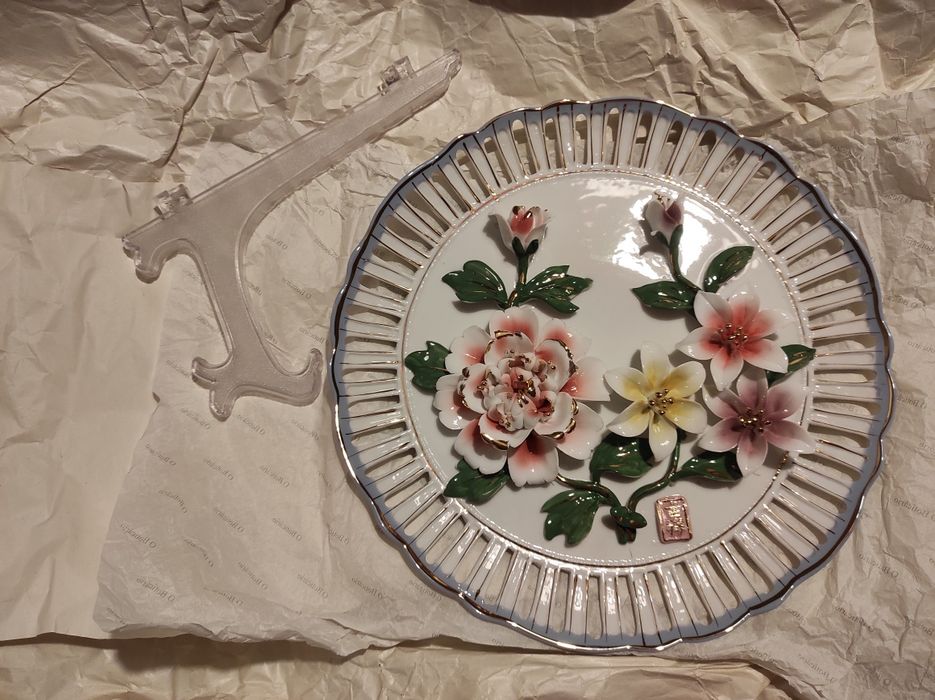 Prato de loiça decorativo