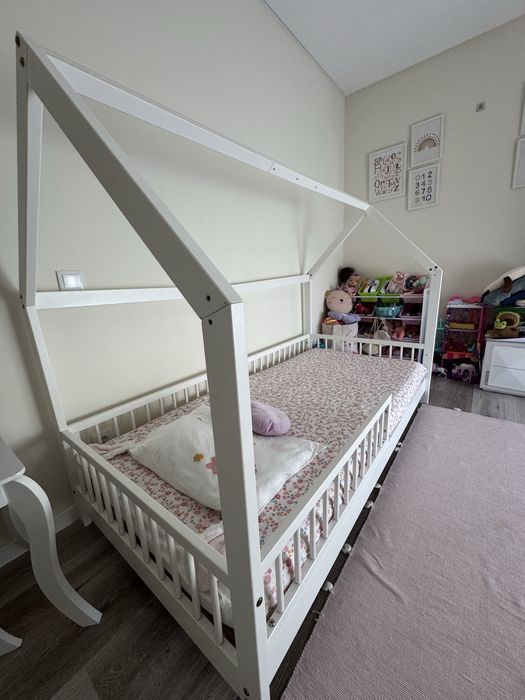 Cama MONTESSORI Branca - 190x90