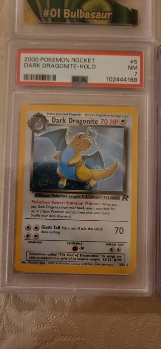 Cartas graduadas slabs psa 7, psa 10, graad 10, CGC 6