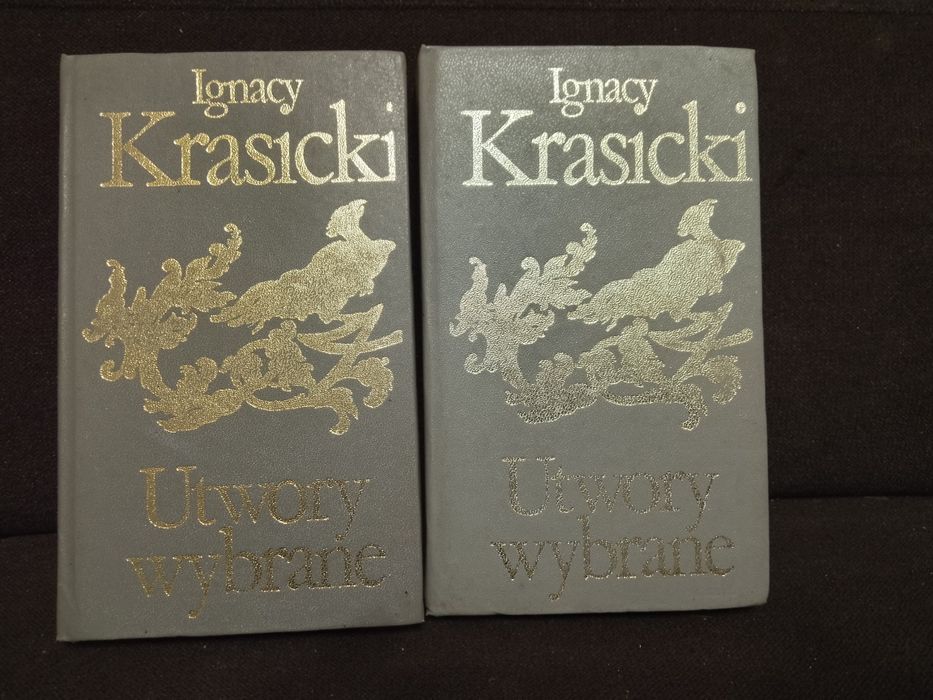 Utwory wybrane , Ignacy Krasicki , tom 1 i 2.