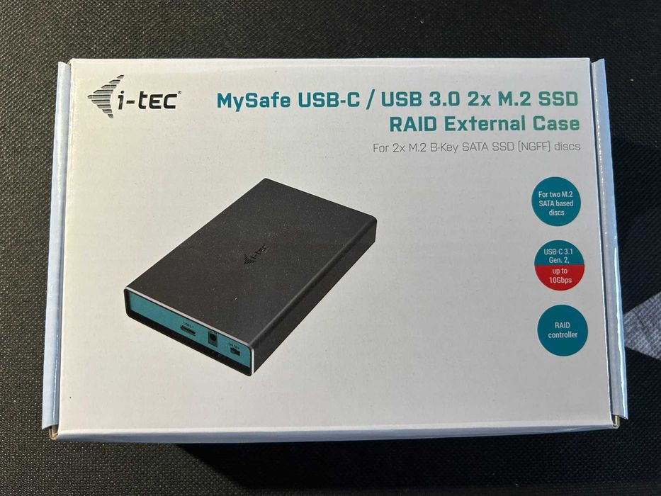 Obudowa dysków M.2 SSD i-tec USB-C/USB 3.0