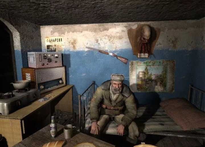 Постер - Календар «Лиманськ 1985» з гри STALKER Clear sky/Сталкер Чисте небо