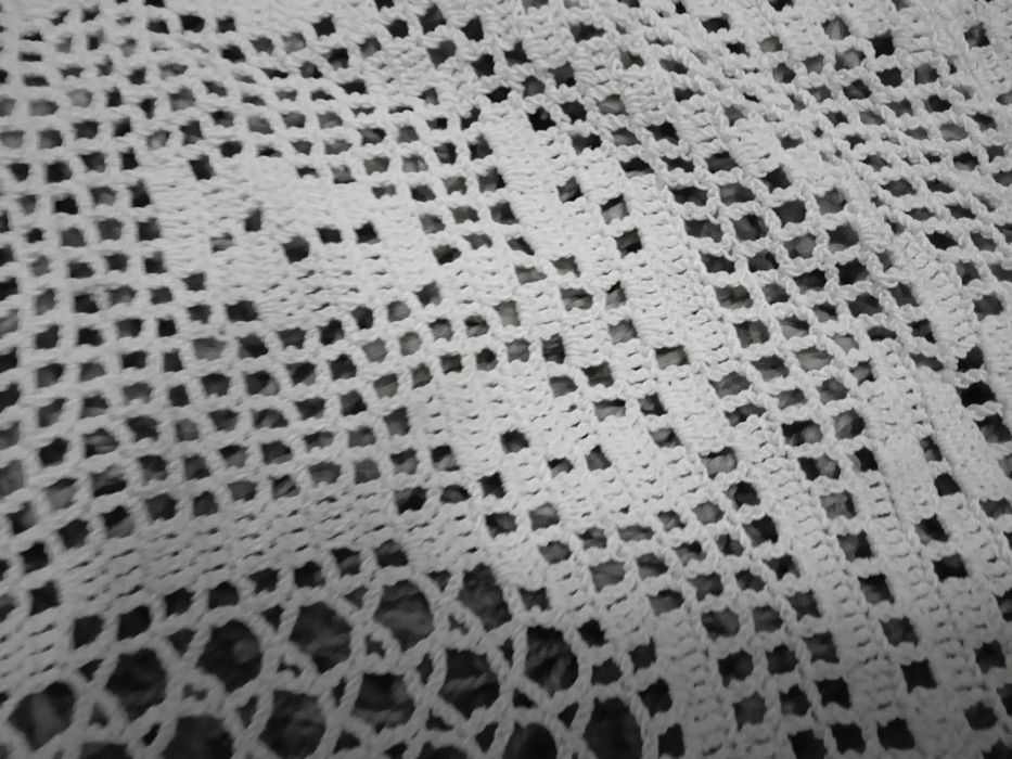 Crochê 100./. algodão. Vintage