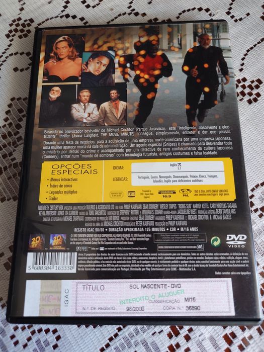 Sol nascente dvd