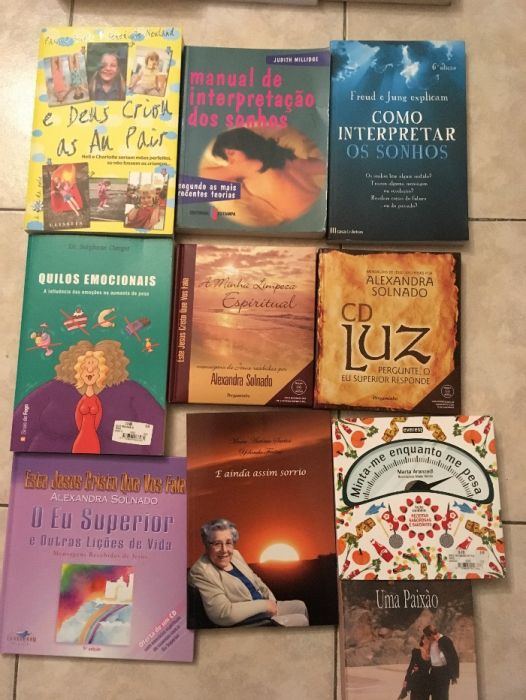Livros vários (Romances e outros)