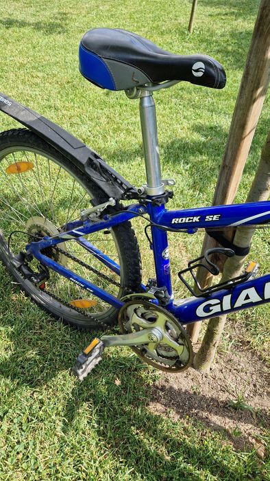 Rower damski górski miejski koła 26 rama 14 Giant Rock Se Shimano  błotniki