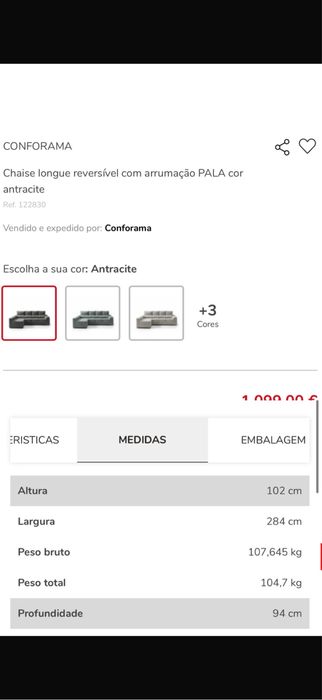 Vendo sofa com apenas 2 anos
