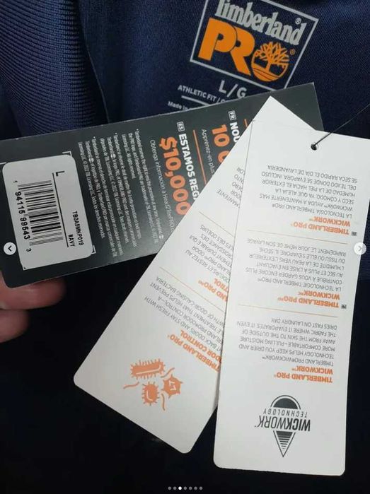 футболка-поло Timberland PRO® Wicking Good оригінал M, XL
