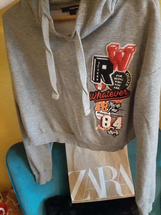 Tally Weijl crop top krótki sweterek modny