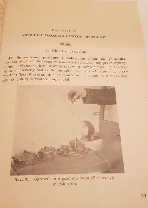 Ursus C-451 Instrukcja obsługi ciągnika z 1959 roku
