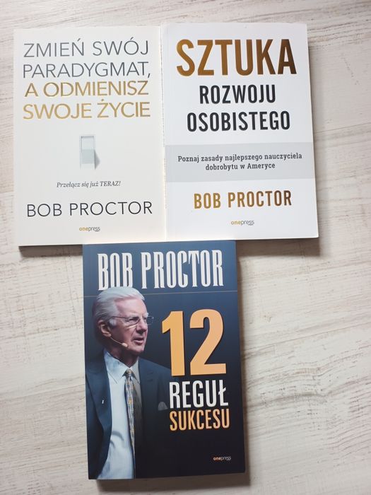 Seria 3  książek Boba Proktora.!