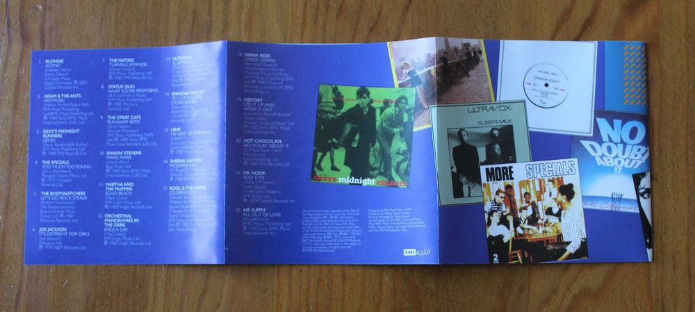 CD "Top Of The Pops - 1980 (22 Classic Tracks From 1980)