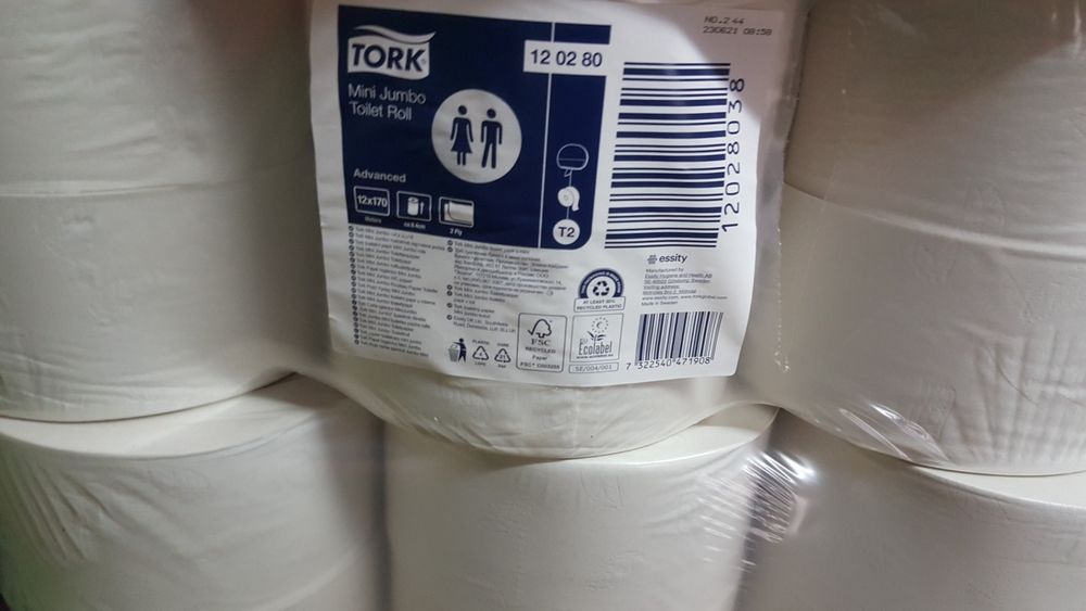 Papier toaletowy Tork 2zgrzewki 24rolki