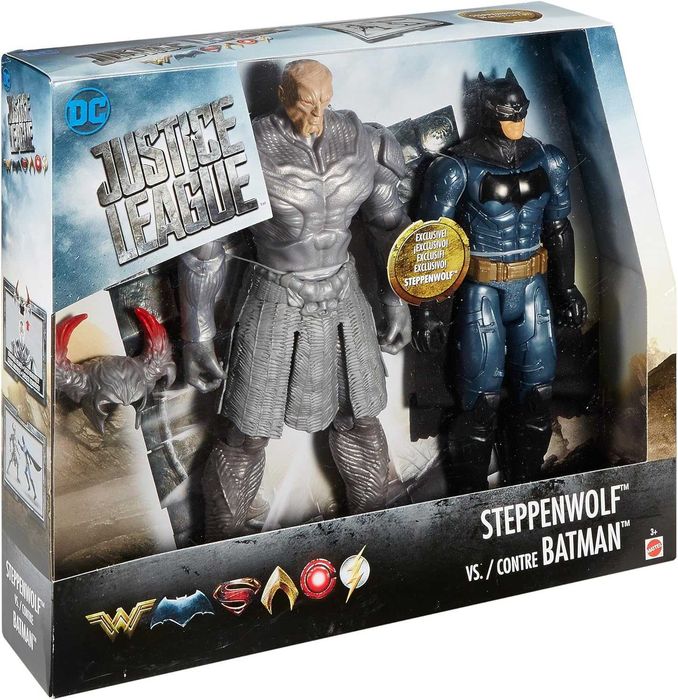 Ігровий набір Бетмен v.s Степовий Вовк 30 см Mattel