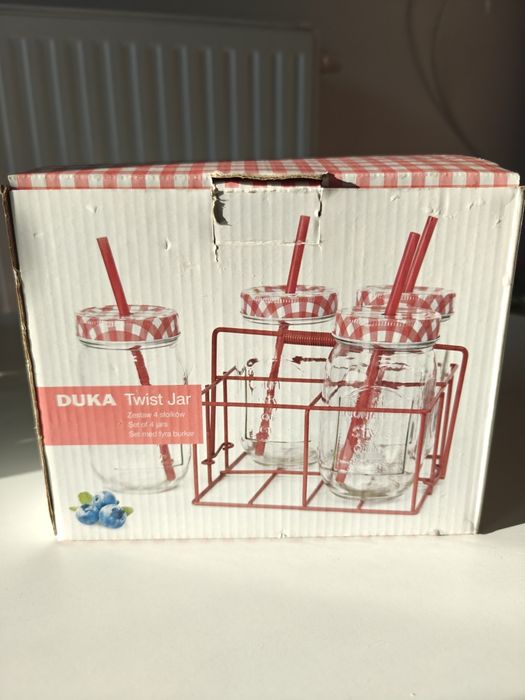 Zestaw słoików do picia Duka