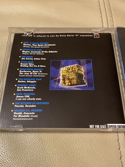 CD Movie Soundtracks of the Century - Vol. 1 (Edição Limitada Sony)