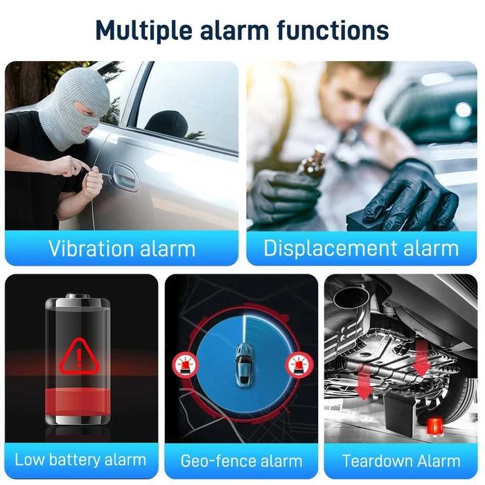 Profesjonalny lokalizator podsłuch nadajnik GPS Micodus ML300G 4G SIM