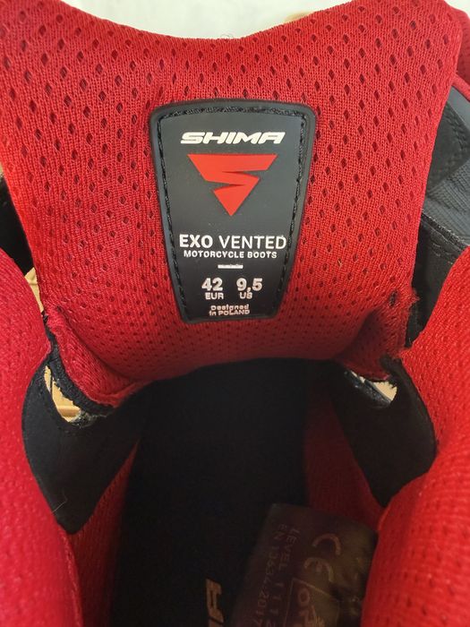 Buty motocyklowe  SHIMA EXO VENTED r42