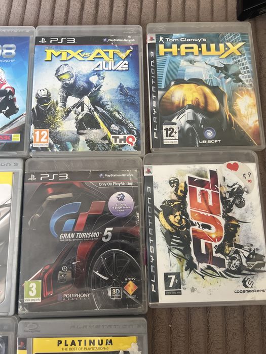 Gry ps3 wyscigi samochodowe i motocyklowe. Symulator samol
