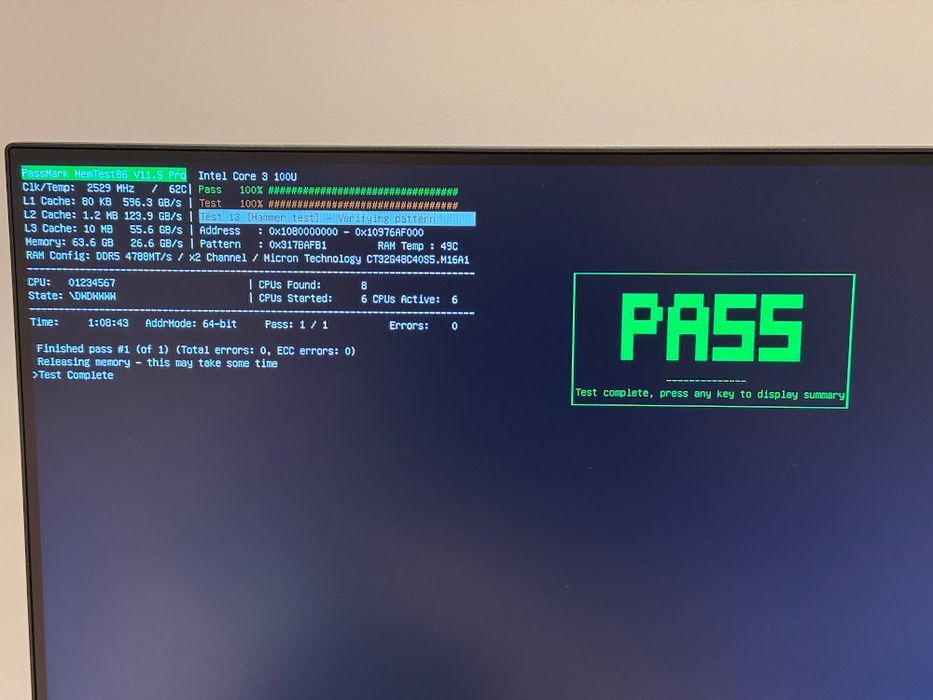 Оперативна пам'ять Crucial DDR5 SO-DIMM 32GB 4800MHz CL40