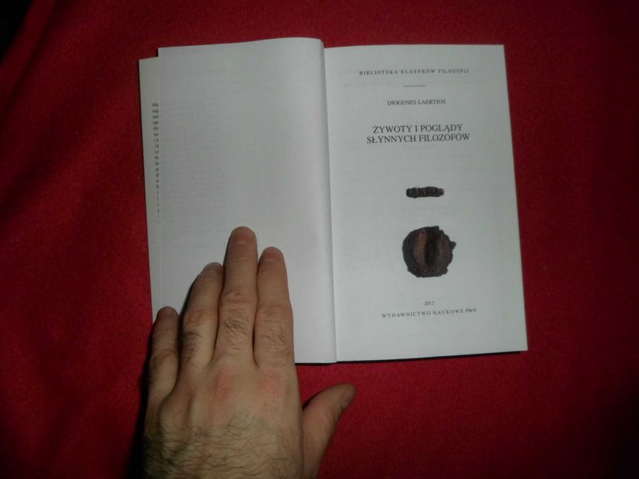 Żywoty i poglądy słynnych filozofów Diogenes Laertios [Biblioteka Klas