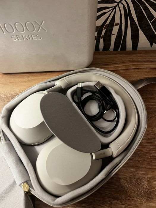 Słuchawki bezprzewodowe Sony WH-1000XM5 ANC Nauszne Bluetooth