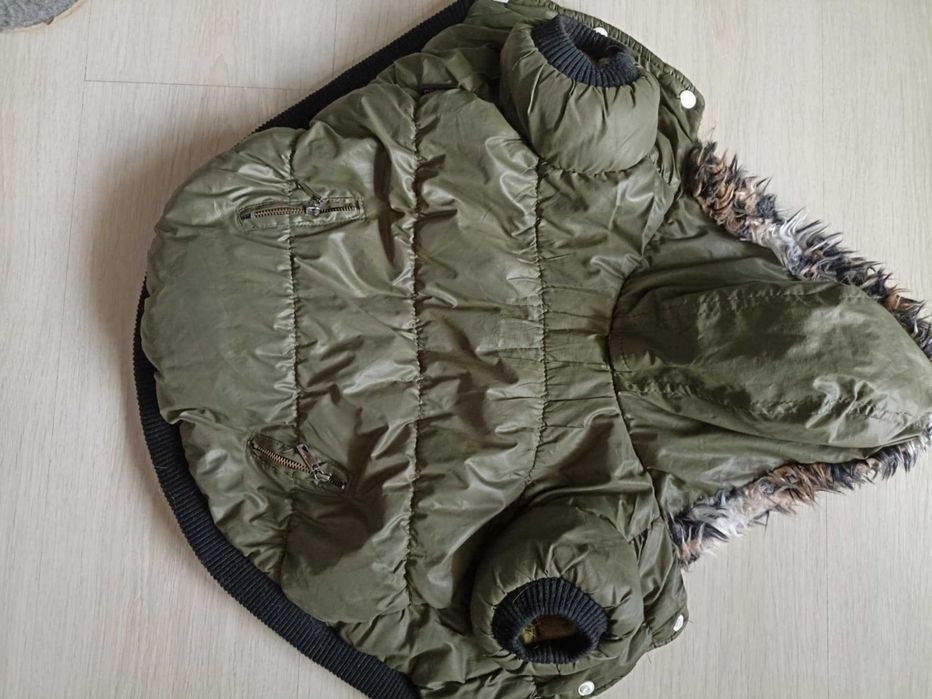 zimowa kurtka dla psa