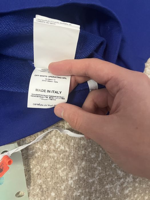 Худи off-white mona lisa