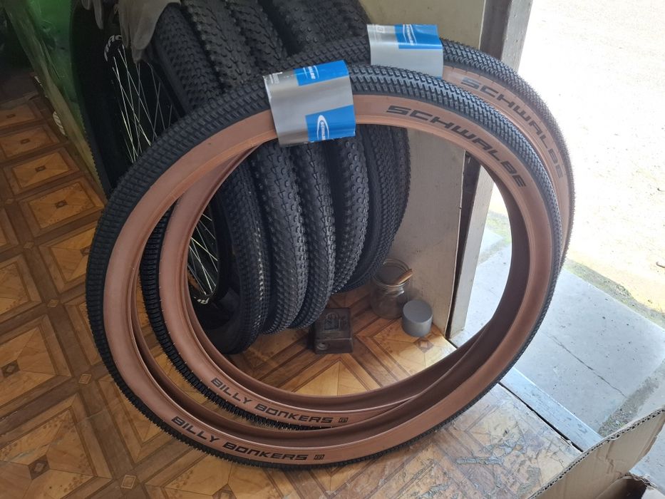 ВЕЛОсипедная покрышка/шина Schwalbe BILLY BONKERS 26x2.25 (57-559).