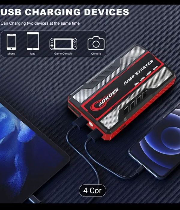 Booster(arrancador) bateria Novos