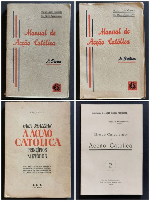 Conjunto - ACÇÃO CATÓLICA - 4 publicações