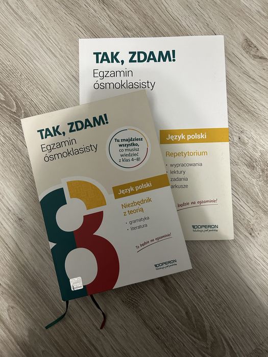 Repetytorium ósmoklasity, J.Polski, repetytorium + niezbednik z teorią