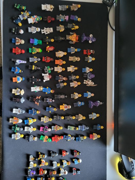 Klocki lego figurki-duży mix-100 figurek