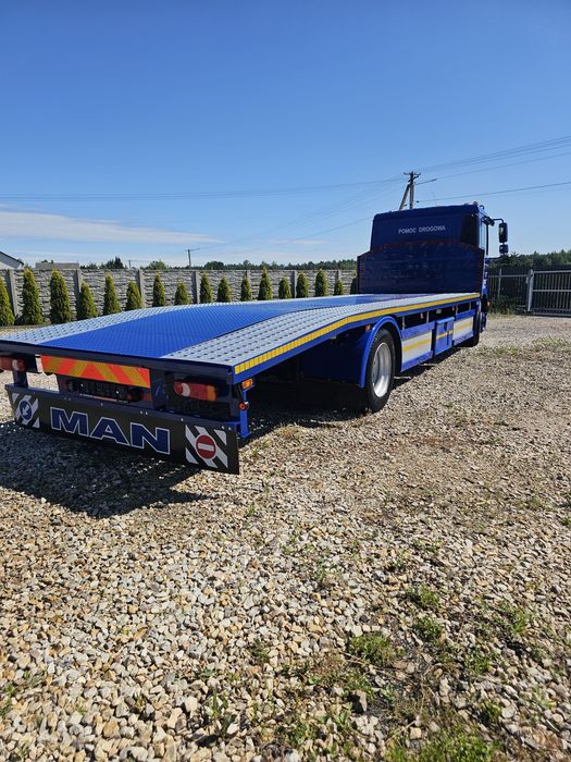 Man tgm 18.280 laweta pomoc drogowa najazd dmc 18t klimatyzacja
