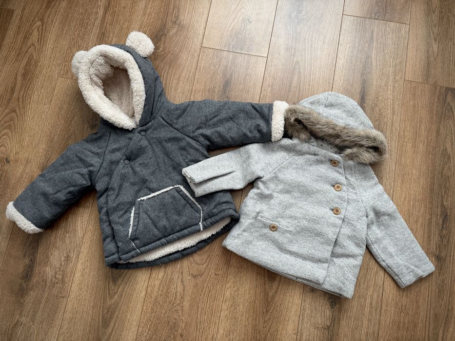 Куртка зимова, вітровка, дощовик, тренч zara hm 86,92,98,110,116,122