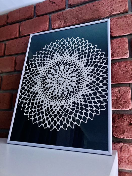 Obraz Boho Koronka Handmade