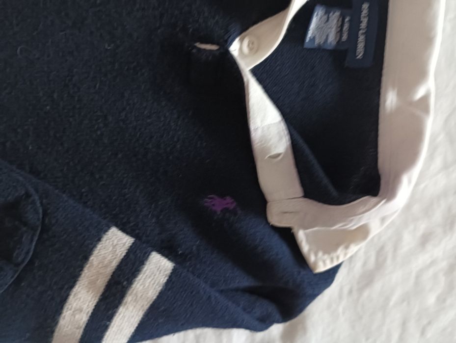 Vestido malha Ralph Lauren,T.L (12-14 anos))